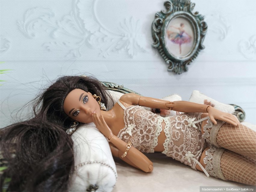 Будуар для Карлы — Мебель для кукол и домиков: фото