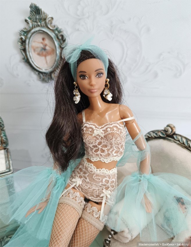 Будуар для Карлы — Мебель для кукол и домиков: фото