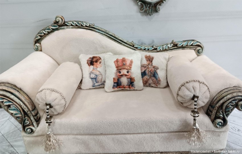 Будуар для Карлы — Мебель для кукол и домиков: фото (фото 6)