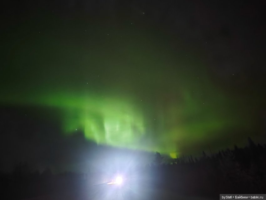 Давно хотела поделиться фотографиями северного сияния с вами (фото 5)