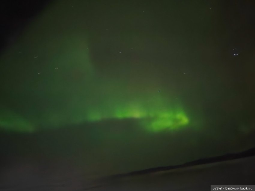 Давно хотела поделиться фотографиями северного сияния с вами (фото 4)