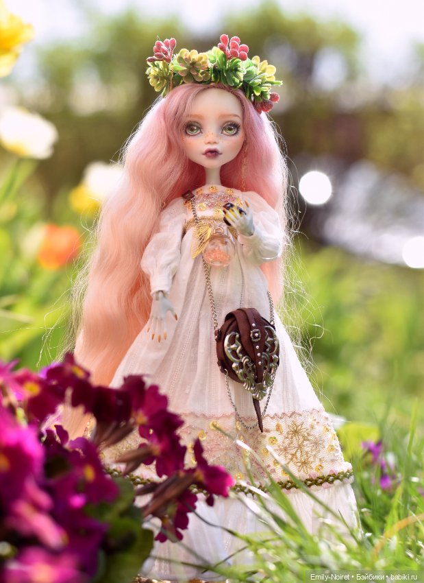 Травница — ООАК Monster High и Ever After High: репейнт (фото 2)