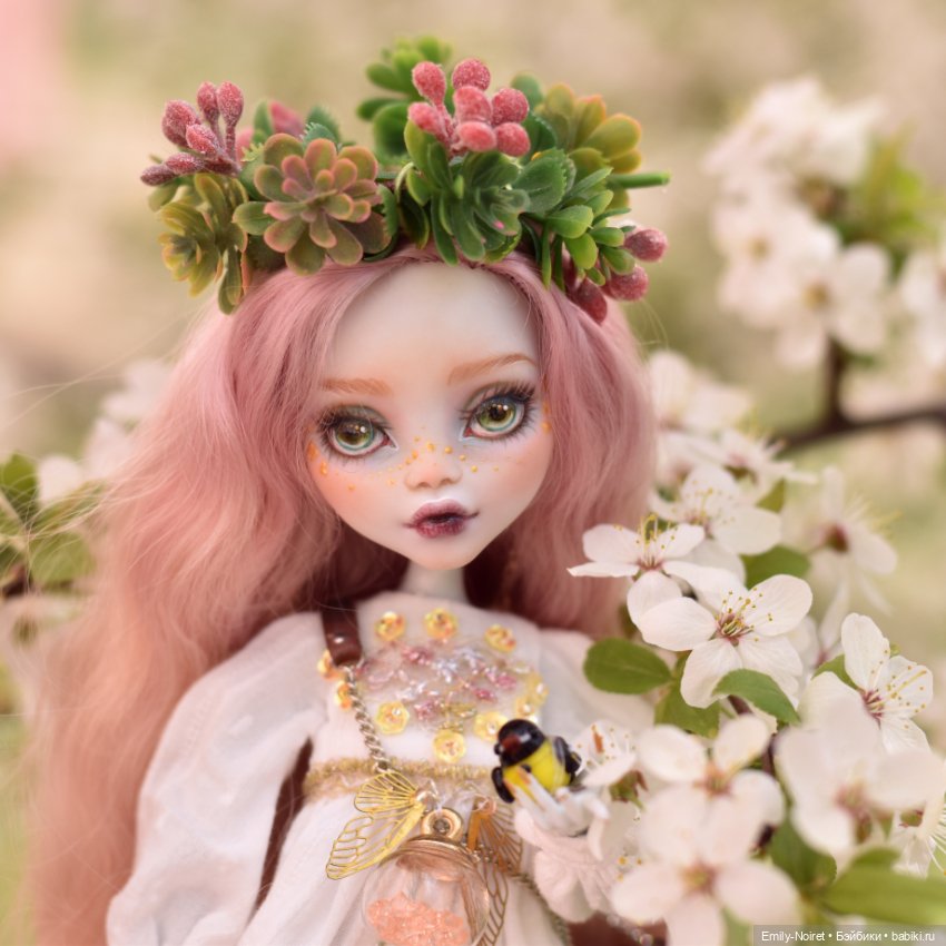 Травница — ООАК Monster High и Ever After High: репейнт (фото 7)