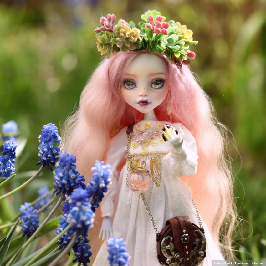 Травница — ООАК Monster High и Ever After High: репейнт (фото 5)