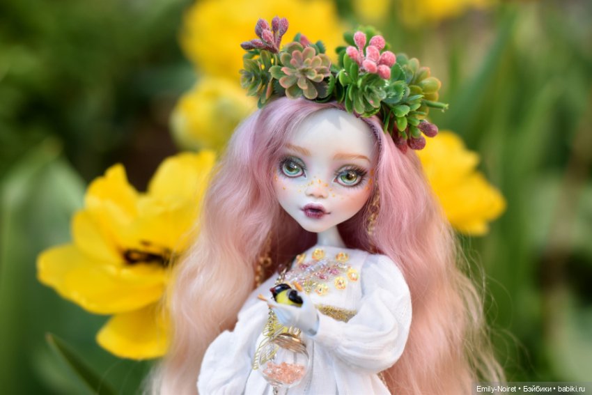 Травница — ООАК Monster High и Ever After High: репейнт (фото 3)