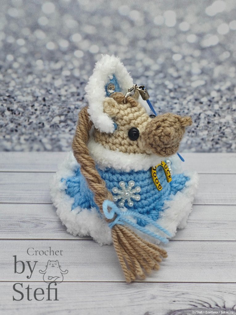 Снегурочка — Вязаные игрушки и амигуруми: крючком (фото 3)