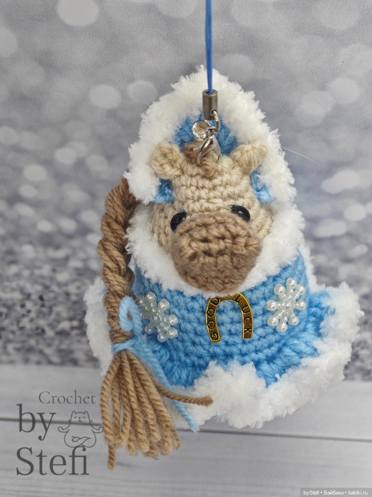 Снегурочка — Вязаные игрушки и амигуруми: крючком (фото 7)