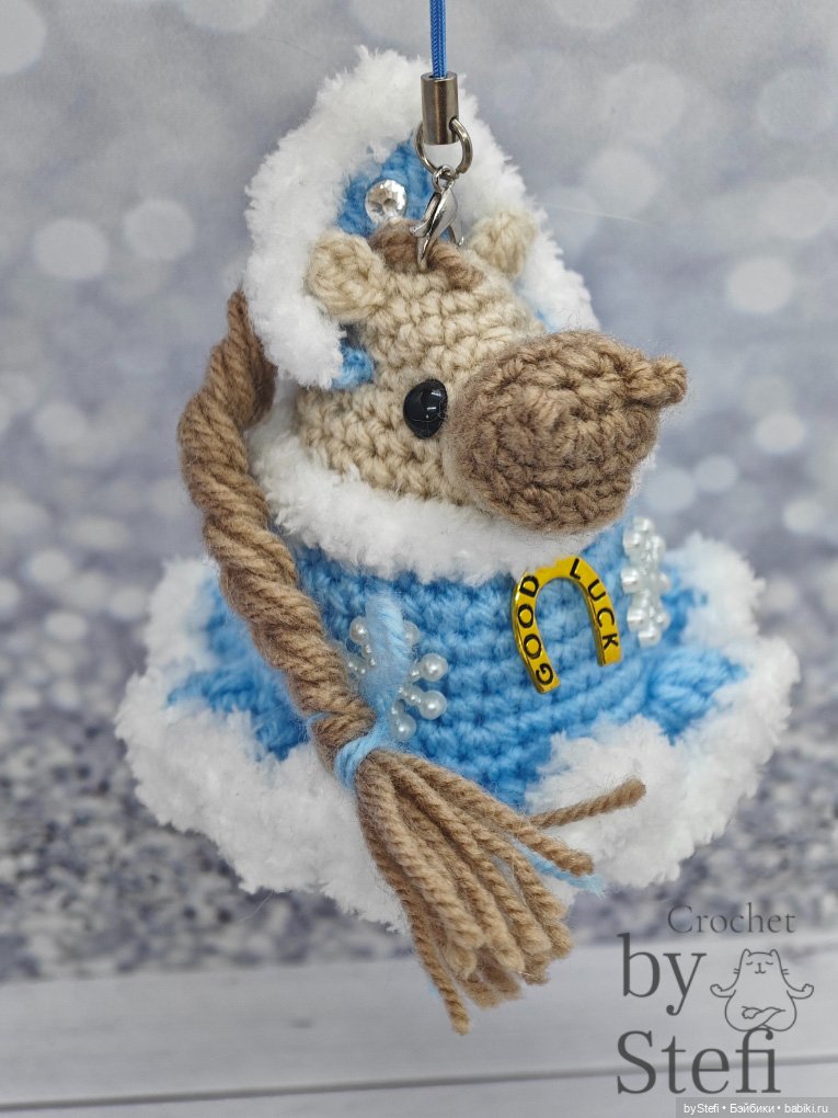 Снегурочка — Вязаные игрушки и амигуруми: крючком (фото 5)