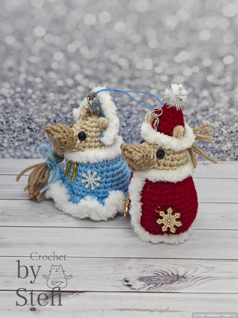 Снегурочка — Вязаные игрушки и амигуруми: крючком (фото 9)