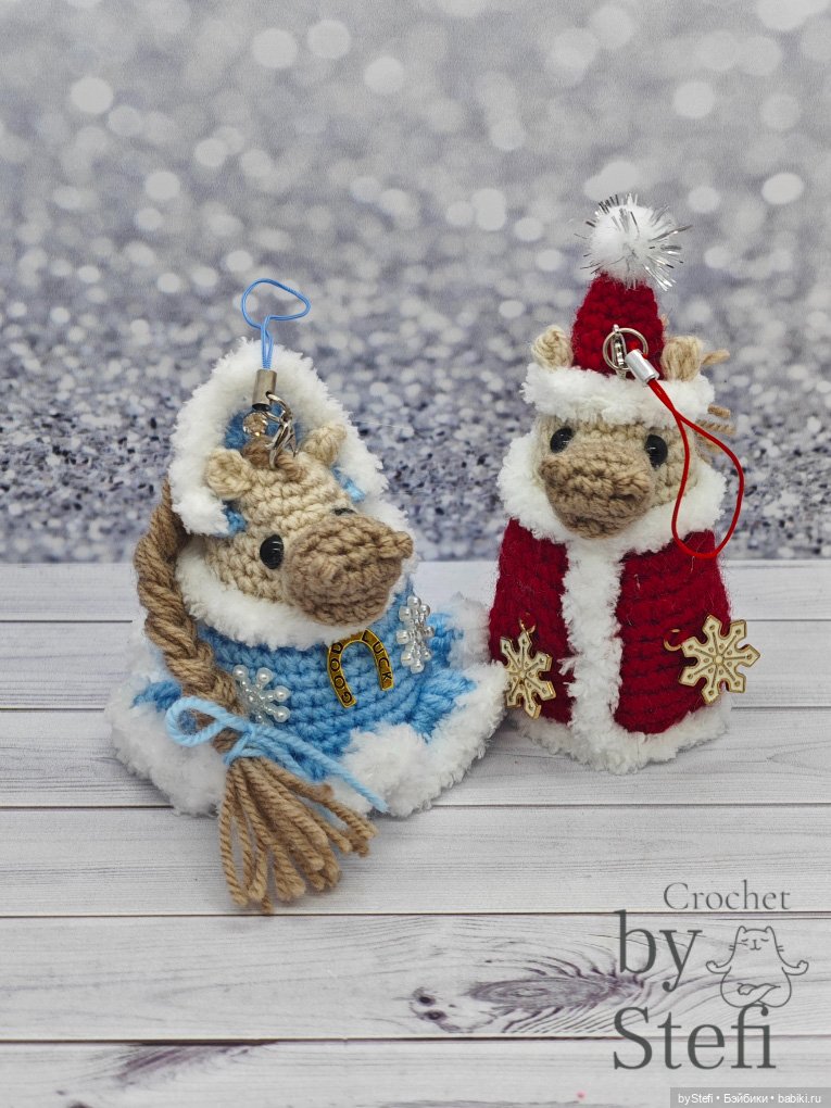 Снегурочка — Вязаные игрушки и амигуруми: крючком (фото 8)