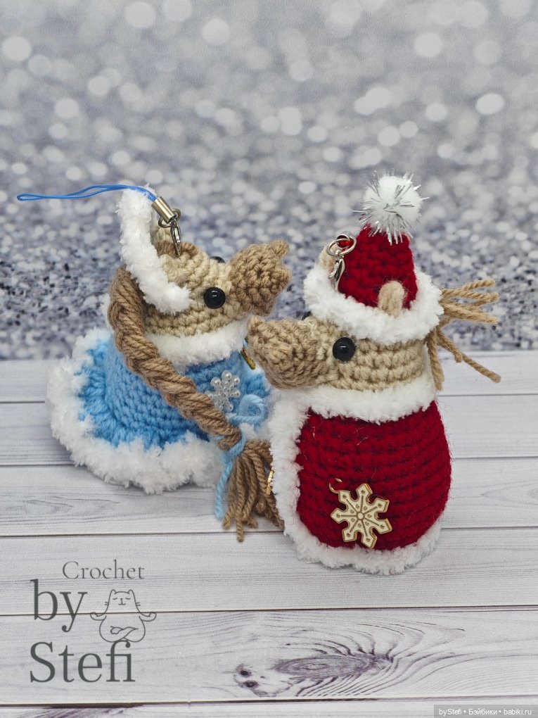 Снегурочка — Вязаные игрушки и амигуруми: крючком (фото 10)