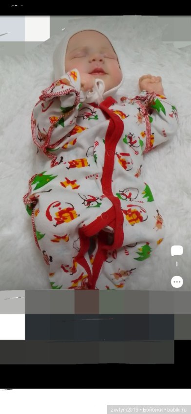 Кукла реборн из Китая,роспись какими красками (фото 2)