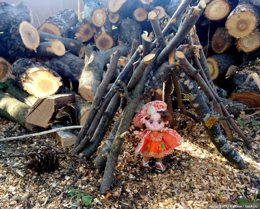 Про Нафочку. Первая весенняя прогулка