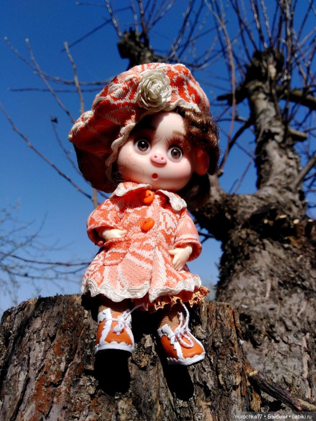 Про Нафочку. Первая весенняя прогулка