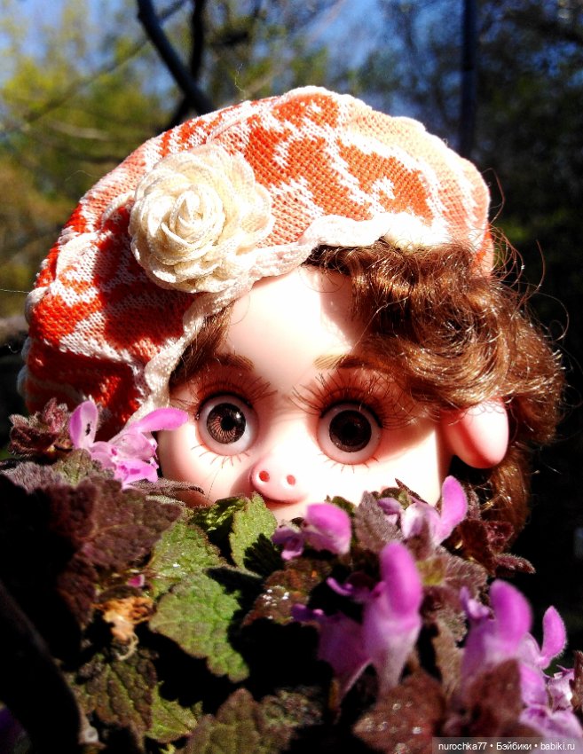 Про Нафочку. Первая весенняя прогулка