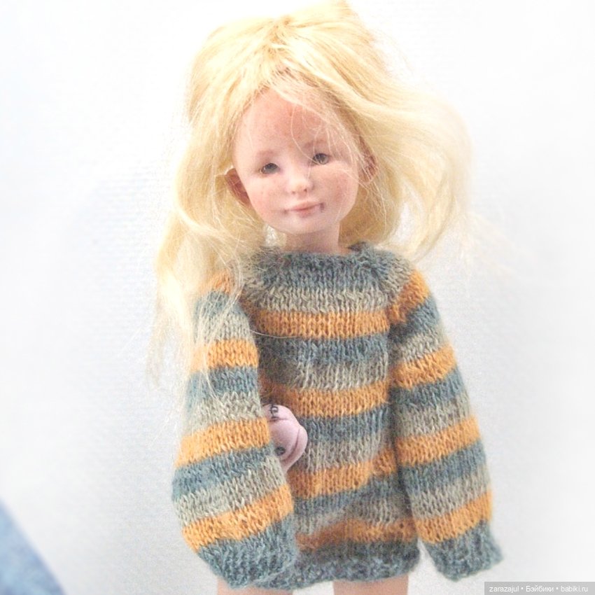 Маленькие люди. Тонечка — Авторские шарнирные куклы своими руками: лепка (фото 3)