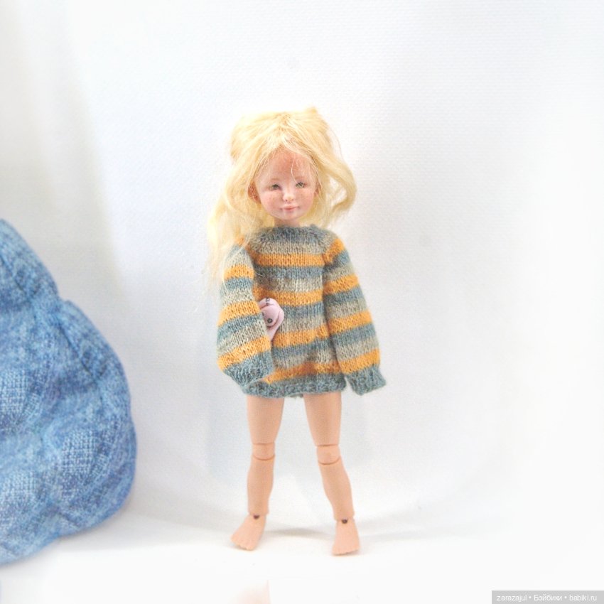 Маленькие люди. Тонечка — Авторские шарнирные куклы своими руками: лепка (фото 2)