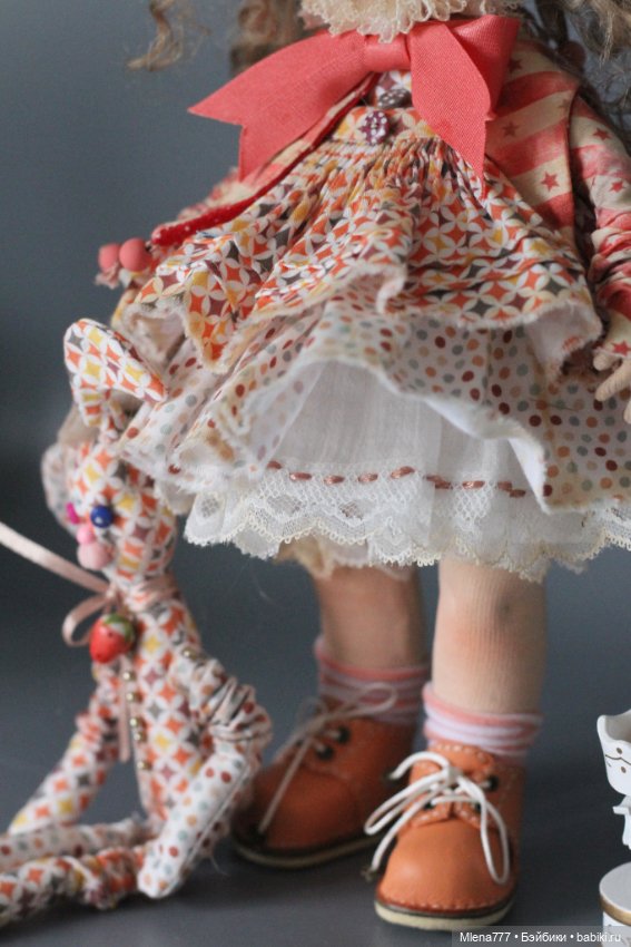 Бетти клоунесса — Авторские текстильные куклы: Вальдорфские (фото 9)