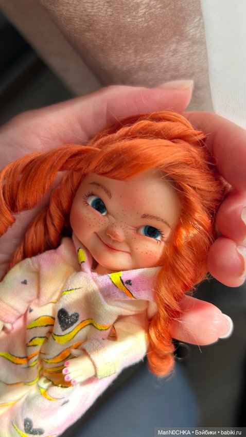 Солнечная хитрюля 🔥 — Лепка авторских игрушек и папье