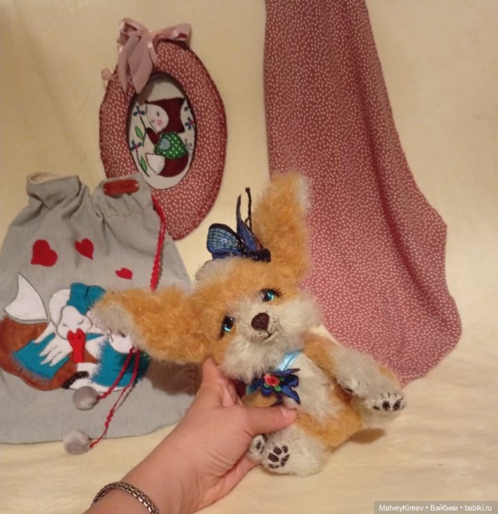 Фенёк Дресси, выкройка — Авторские мишки Тедди и друзья: фото (фото 5)