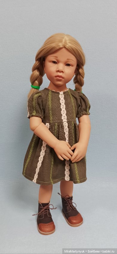 Новое платье — Одежда и обувь для кукол своими руками: фото (фото 5)