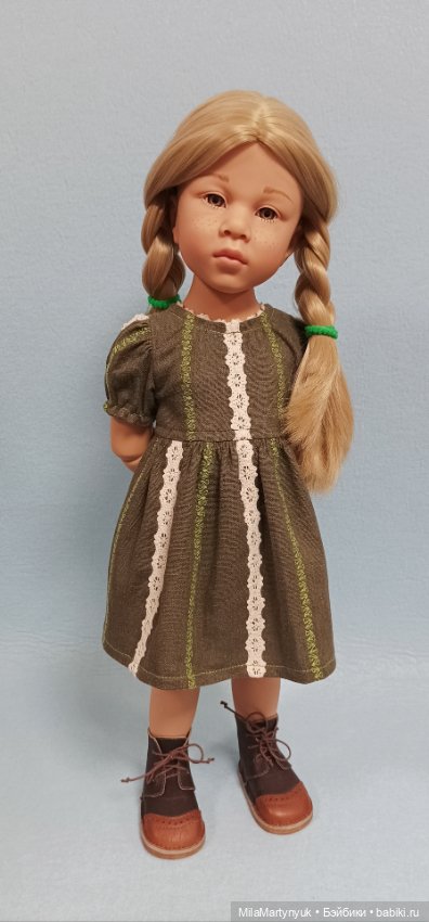 Новое платье — Одежда и обувь для кукол своими руками: фото (фото 3)
