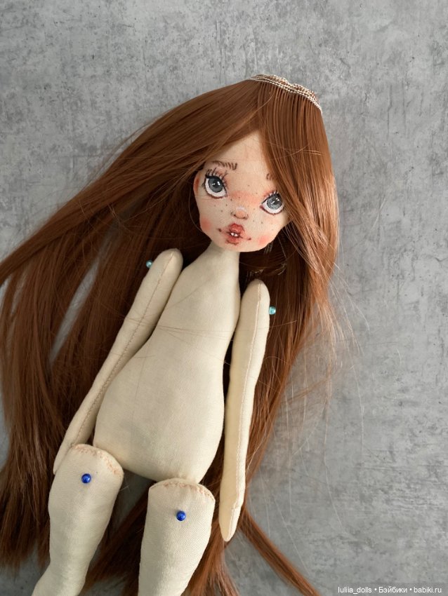 Текстильные куколки в работе