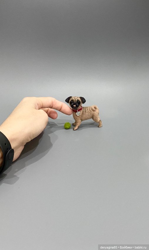 Валяные игрушки из шерсти: сухое валяние (фото 5)