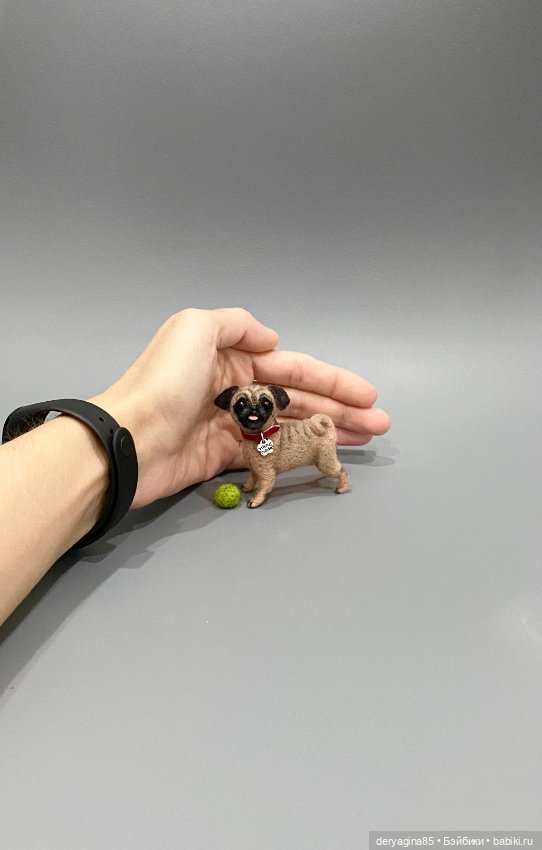 Валяные игрушки из шерсти: сухое валяние (фото 4)