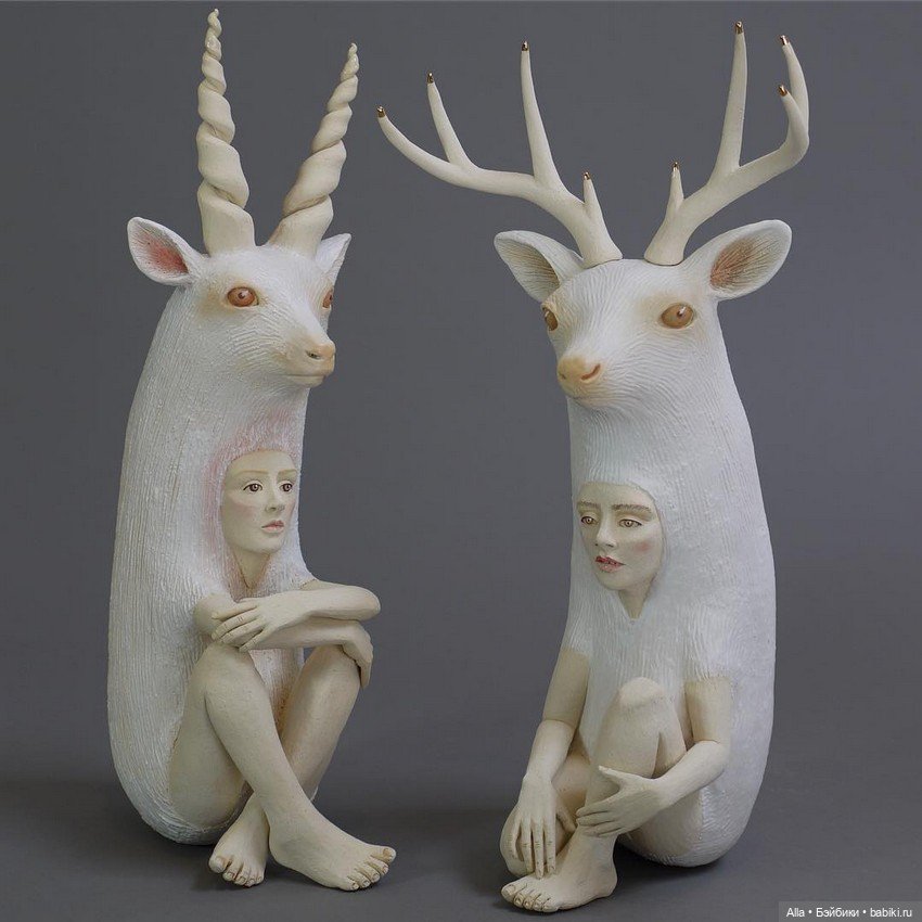 Фигурки Crystal Morey — Лепка авторских игрушек и папье (фото 9)