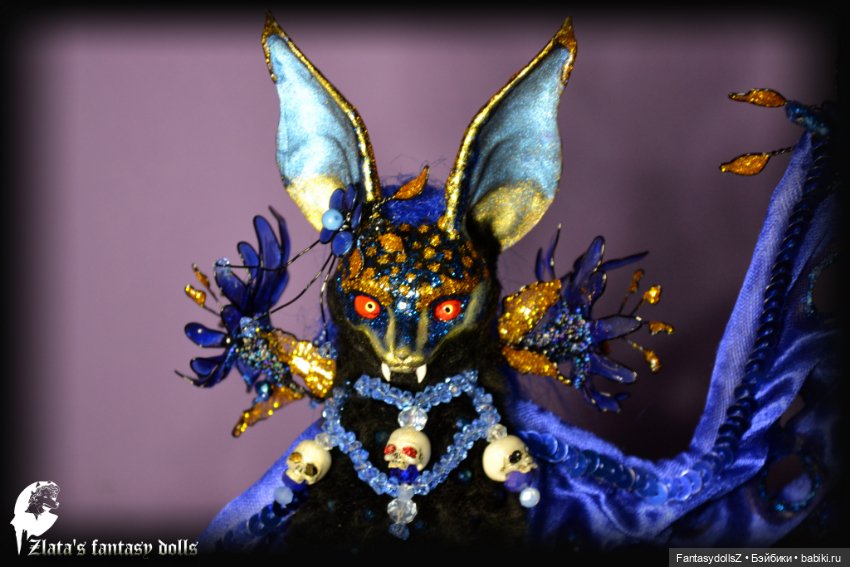 Летучий Тушканчиковый Лисомышь фамильяр помощник ведьмы