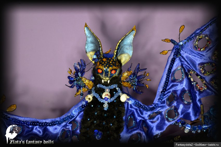 Летучий Тушканчиковый Лисомышь фамильяр помощник ведьмы