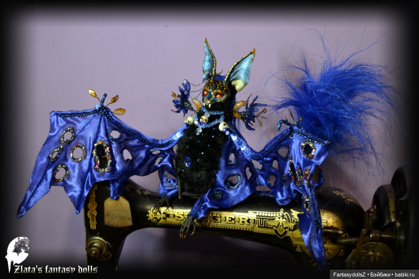 Летучий Тушканчиковый Лисомышь фамильяр помощник ведьмы