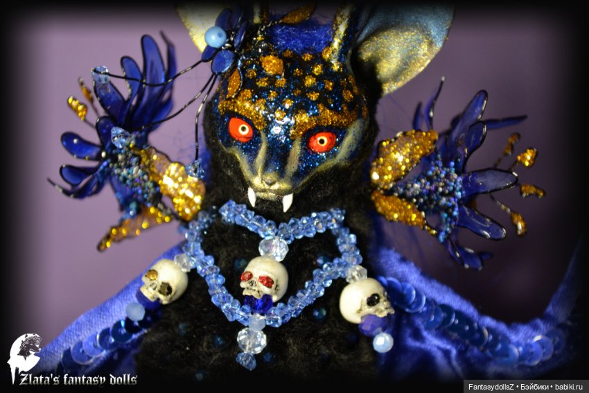 Летучий Тушканчиковый Лисомышь фамильяр помощник ведьмы