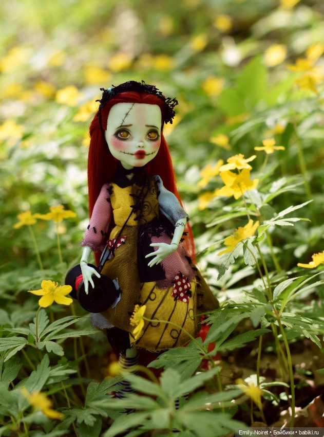 Салли в лесу — ООАК Monster High и Ever After High: репейнт (фото 3)