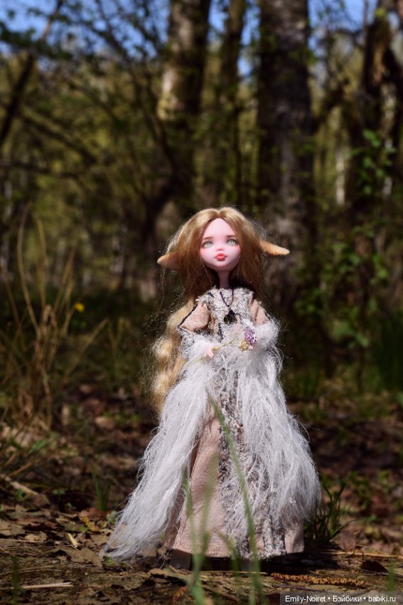 Дух молодого леса — ООАК Monster High и Ever After High: репейнт (фото 7)