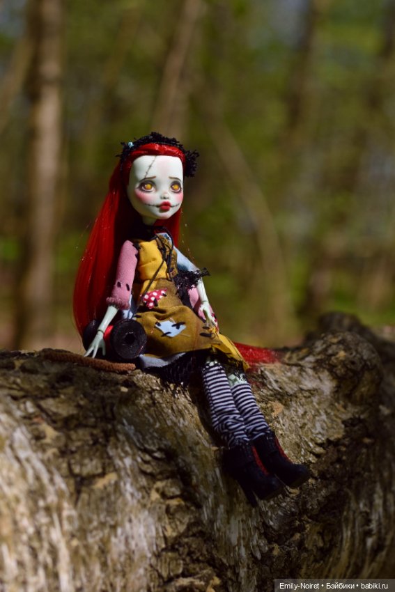 Салли в лесу — ООАК Monster High и Ever After High: репейнт (фото 7)