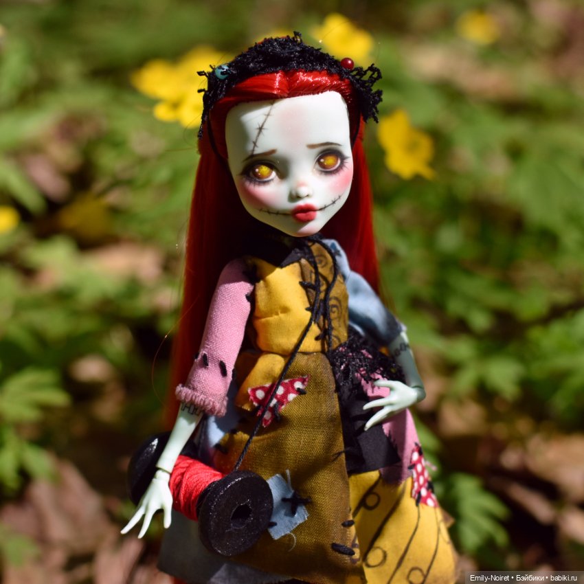 Салли в лесу — ООАК Monster High и Ever After High: репейнт (фото 5)