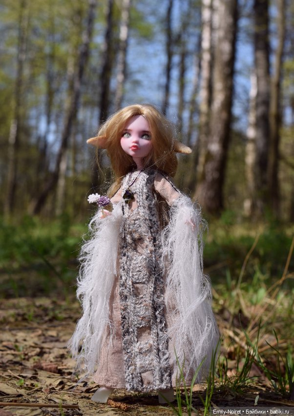 Дух молодого леса — ООАК Monster High и Ever After High: репейнт (фото 6)
