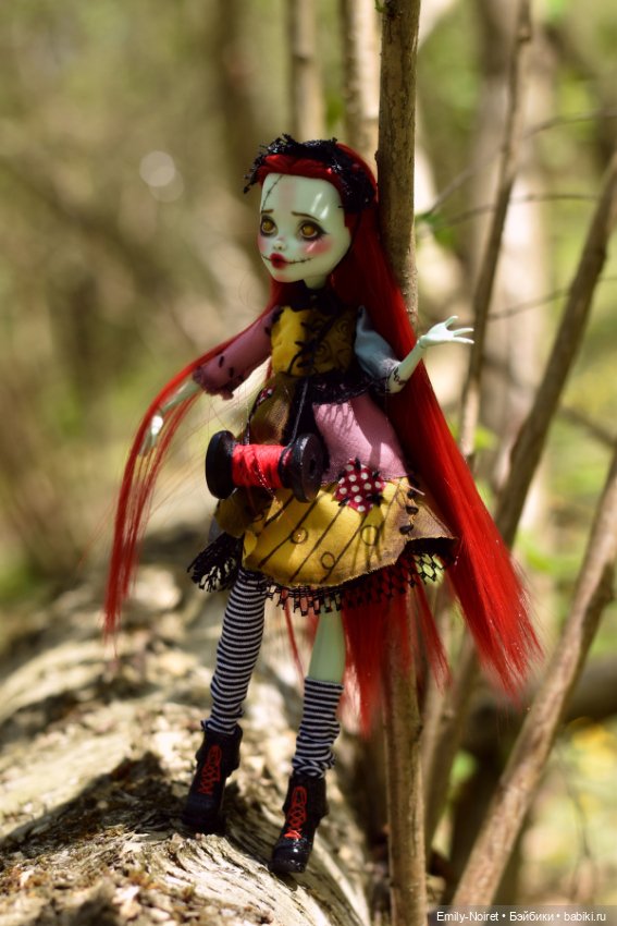 Салли в лесу — ООАК Monster High и Ever After High: репейнт (фото 9)