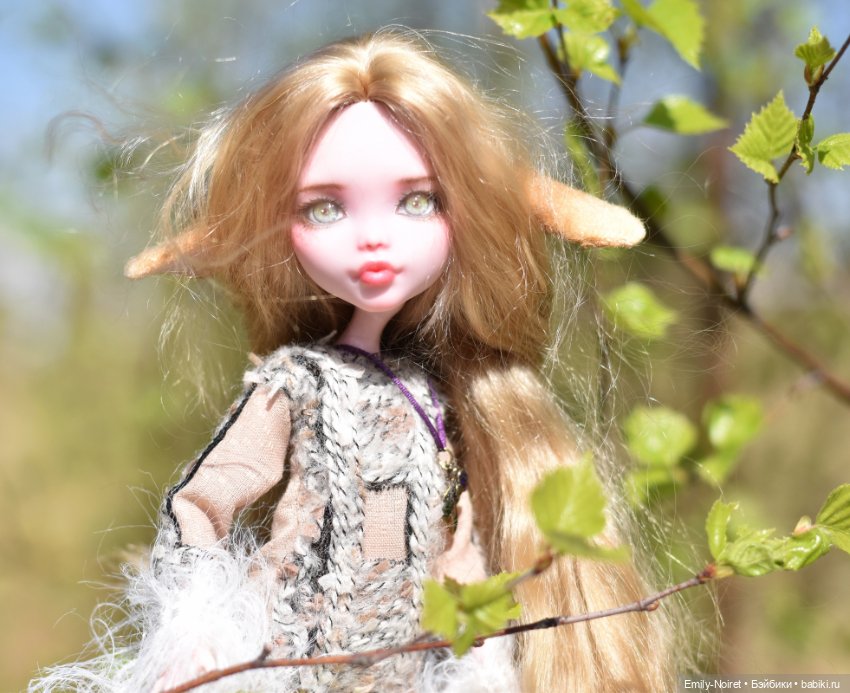 Дух молодого леса — ООАК Monster High и Ever After High: репейнт