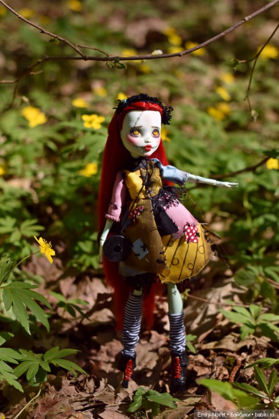 Салли в лесу — ООАК Monster High и Ever After High: репейнт (фото 6)