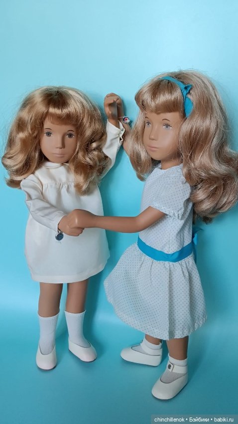 Слаще мёда… Две Сашеньки с удивительным цветом волос.. Honey Blonde girls Sasha doll Morgenthaler