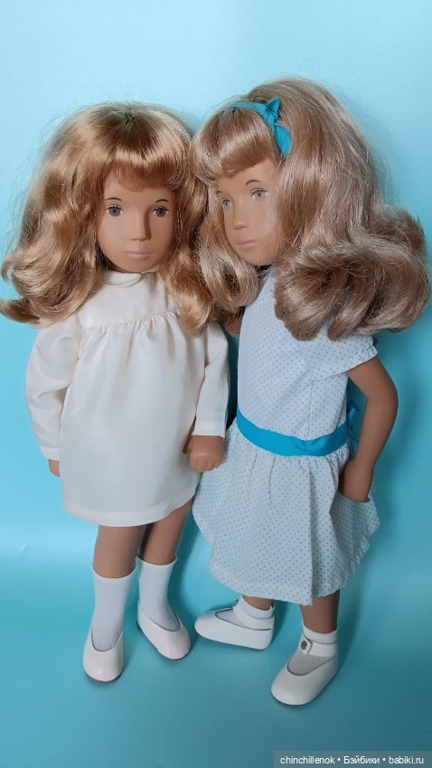 Слаще мёда… Две Сашеньки с удивительным цветом волос.. Honey Blonde girls Sasha doll Morgenthaler