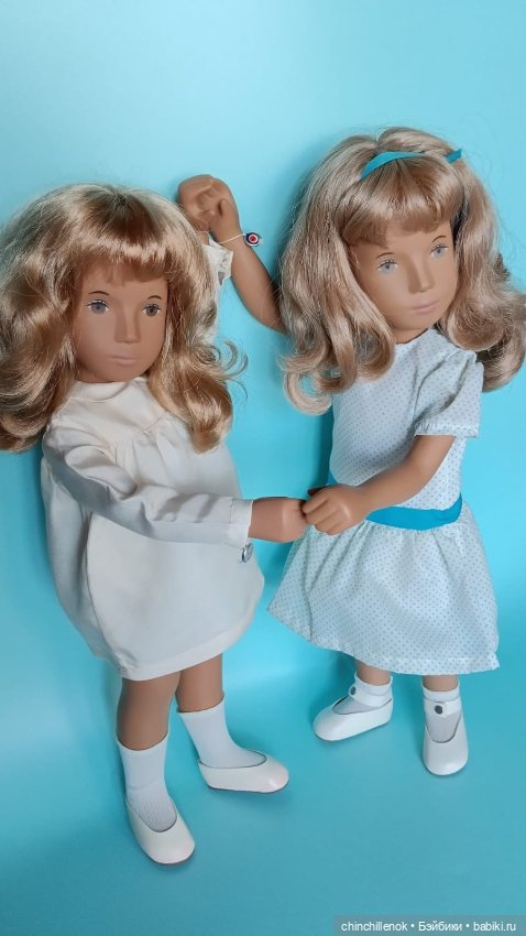 Слаще мёда… Две Сашеньки с удивительным цветом волос.. Honey Blonde girls Sasha doll Morgenthaler