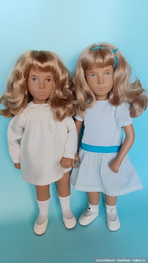Слаще мёда… Две Сашеньки с удивительным цветом волос.. Honey Blonde girls Sasha doll Morgenthaler (фото 3)