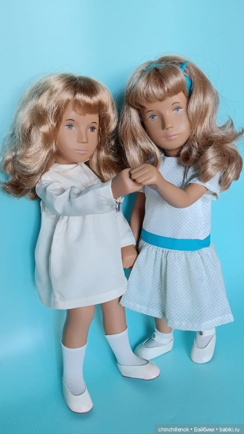 Слаще мёда… Две Сашеньки с удивительным цветом волос.. Honey Blonde girls Sasha doll Morgenthaler