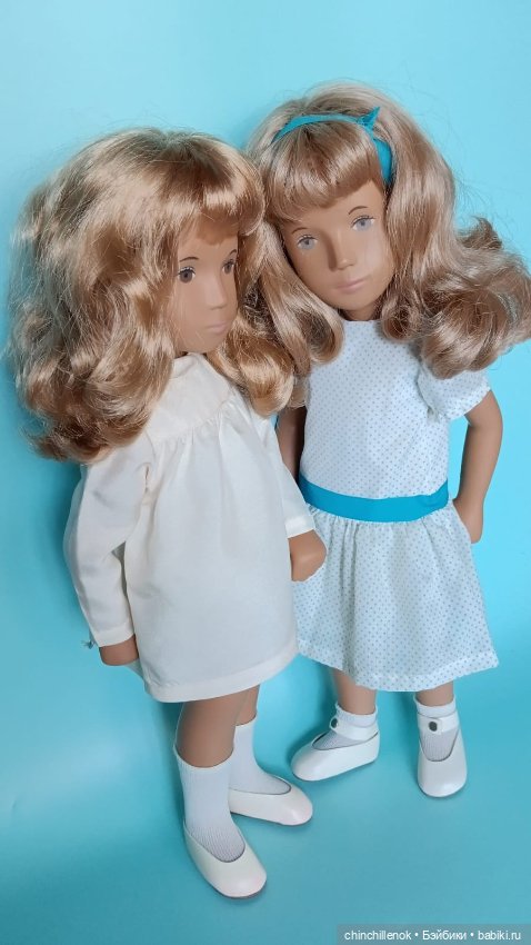 Слаще мёда… Две Сашеньки с удивительным цветом волос.. Honey Blonde girls Sasha doll Morgenthaler