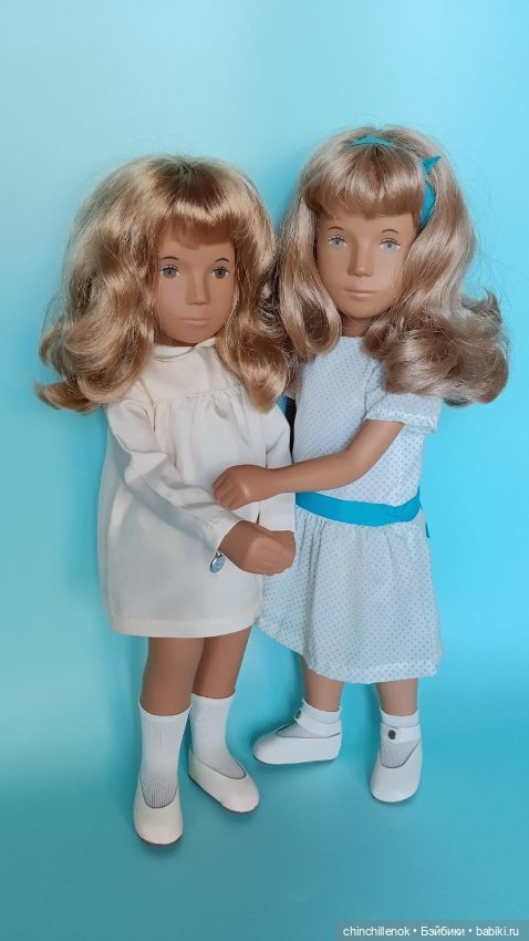 Слаще мёда… Две Сашеньки с удивительным цветом волос.. Honey Blonde girls Sasha doll Morgenthaler
