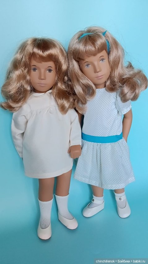 Слаще мёда… Две Сашеньки с удивительным цветом волос.. Honey Blonde girls Sasha doll Morgenthaler